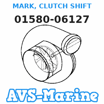 01580-06127 MARK, CLUTCH SHIFT Suzuki 