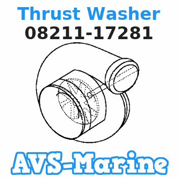 08211-17281 Thrust Washer Suzuki 