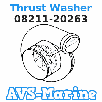 08211-20263 Thrust Washer Suzuki 