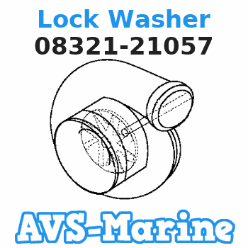 08321-21057 Lock Washer Suzuki 