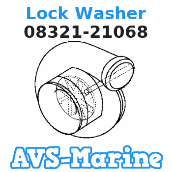 08321-21068 Lock Washer Suzuki 