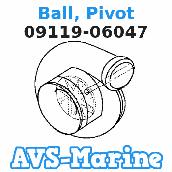 09119-06047 Ball, Pivot Suzuki 