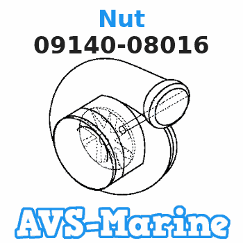 09140-08016 Nut Suzuki 