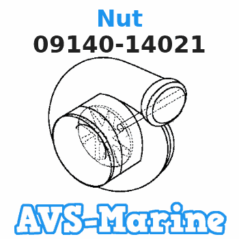 09140-14021 Nut Suzuki 