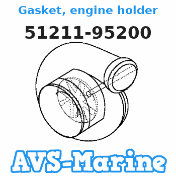 51211-95200 Gasket, engine holder Suzuki 
