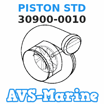 30900-0010 PISTON STD Tohatsu 