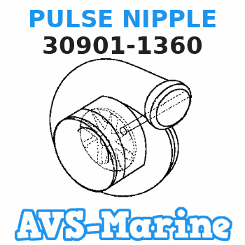 30901-1360 PULSE NIPPLE Tohatsu 