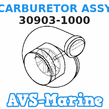 30903-1000 CARBURETOR ASSY Tohatsu 