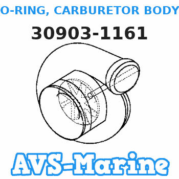 30903-1161 O-RING, CARBURETOR BODY Tohatsu 