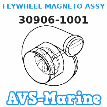 30906-1001 FLYWHEEL MAGNETO ASSY Tohatsu 