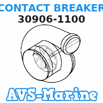 30906-1100 CONTACT BREAKER Tohatsu 