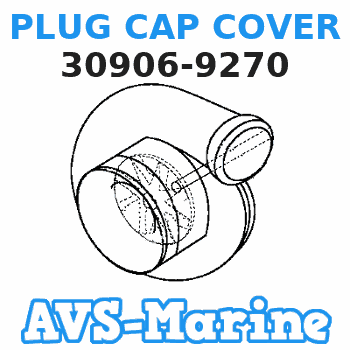 30906-9270 PLUG CAP COVER Tohatsu 