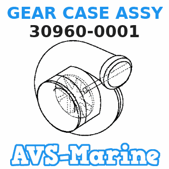 30960-0001 GEAR CASE ASSY Tohatsu 