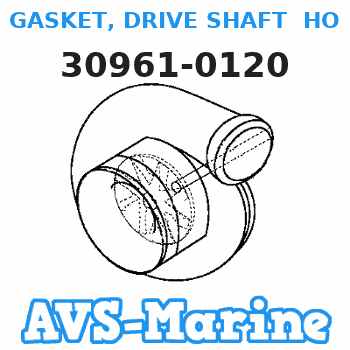 30961-0120 GASKET, DRIVE SHAFT HOUSING Tohatsu 