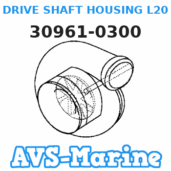 30961-0300 DRIVE SHAFT HOUSING L20" Tohatsu 