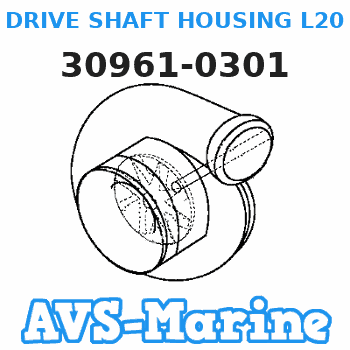 30961-0301 DRIVE SHAFT HOUSING L20" Tohatsu 