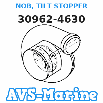 30962-4630 NOB, TILT STOPPER Tohatsu 