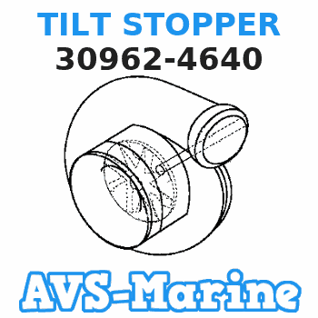 30962-4640 TILT STOPPER Tohatsu 