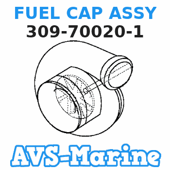 309-70020-1 FUEL CAP ASSY Tohatsu 