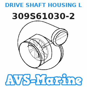 309S61030-2 DRIVE SHAFT HOUSING L Tohatsu 