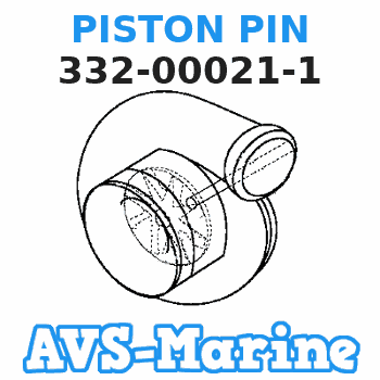 332-00021-1 PISTON PIN Tohatsu 
