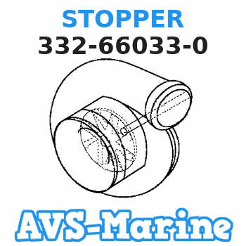 332-66033-0 STOPPER Tohatsu 