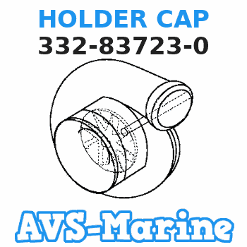 332-83723-0 HOLDER CAP Tohatsu 