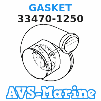 33470-1250 GASKET Tohatsu 