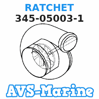 345-05003-1 RATCHET Tohatsu 
