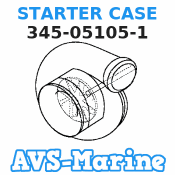 345-05105-1 STARTER CASE Tohatsu 