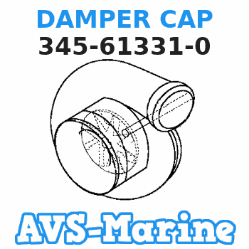 345-61331-0 DAMPER CAP Tohatsu 