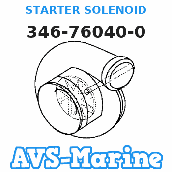 346-76040-0 STARTER SOLENOID Tohatsu 