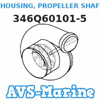 346Q60101-5 HOUSING, PROPELLER SHAFT Tohatsu 