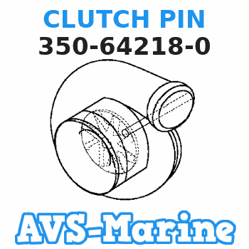 350-64218-0 CLUTCH PIN Tohatsu 