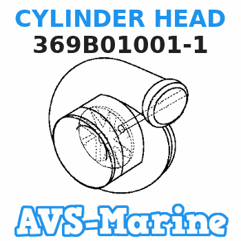 369B01001-1 CYLINDER HEAD Tohatsu 