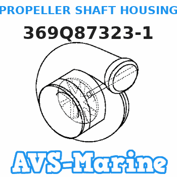 369Q87323-1 PROPELLER SHAFT HOUSING ASSY Tohatsu 