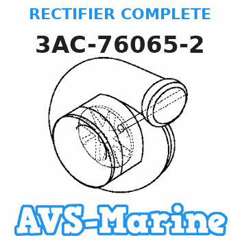3AC-76065-2 RECTIFIER COMPLETE Tohatsu 