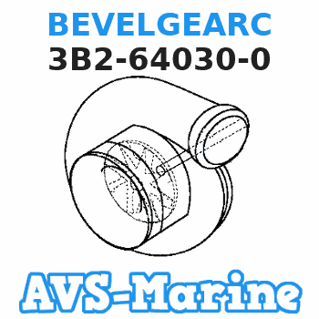 3B2-64030-0 BEVELGEARC Tohatsu 