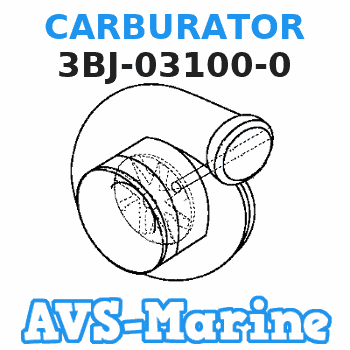 3BJ-03100-0 CARBURATOR Tohatsu 