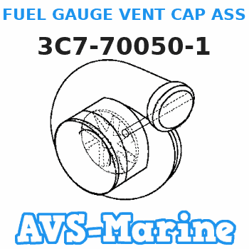 3C7-70050-1 FUEL GAUGE VENT CAP ASSEMBLY Tohatsu 