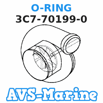 3C7-70199-0 O-RING Tohatsu 