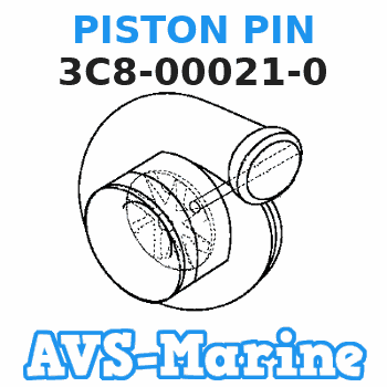 3C8-00021-0 PISTON PIN Tohatsu 