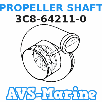 3C8-64211-0 PROPELLER SHAFT Tohatsu 