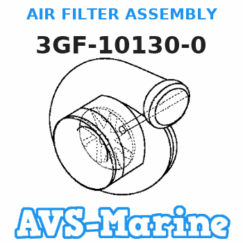3GF-10130-0 AIR FILTER ASSEMBLY Tohatsu 