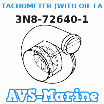 3N8-72640-1 TACHOMETER (WITH OIL LAMP) Tohatsu 
