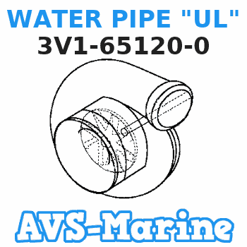 3V1-65120-0 WATER PIPE "UL" Tohatsu 