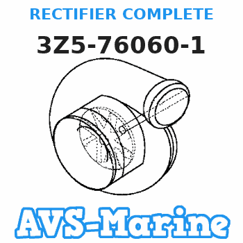 3Z5-76060-1 RECTIFIER COMPLETE Tohatsu 
