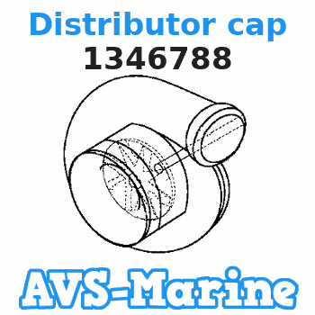 Verteilerkappe Distributor cap für Volvo Penta 251A AQ171A AQ171C AQ171 1346788 