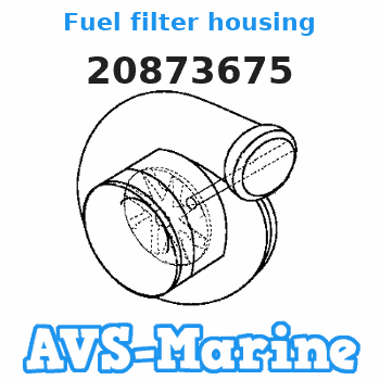 20873675 Fuel filter housing Volvo Penta 