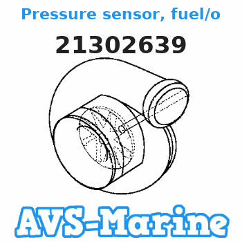 21302639 Pressure sensor, fuel/oil pressure Volvo Penta 